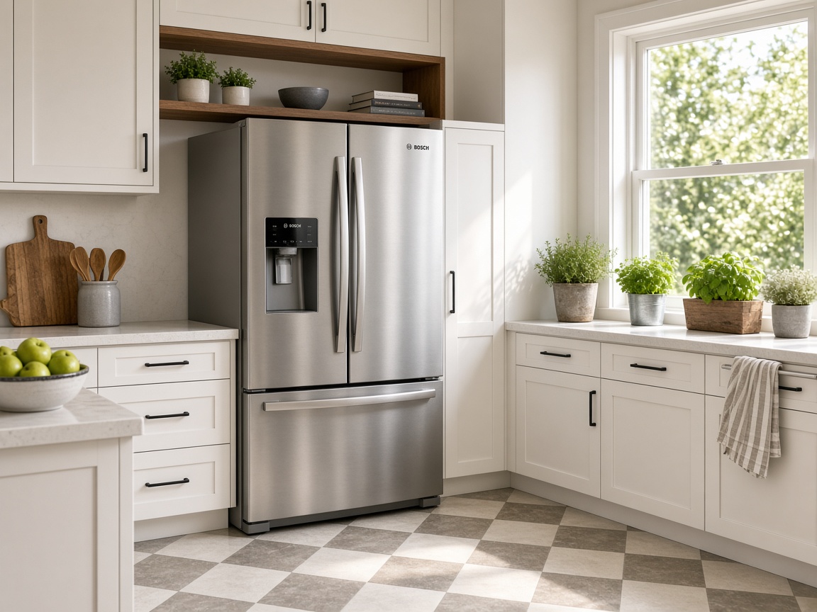 Stainless refrigerator